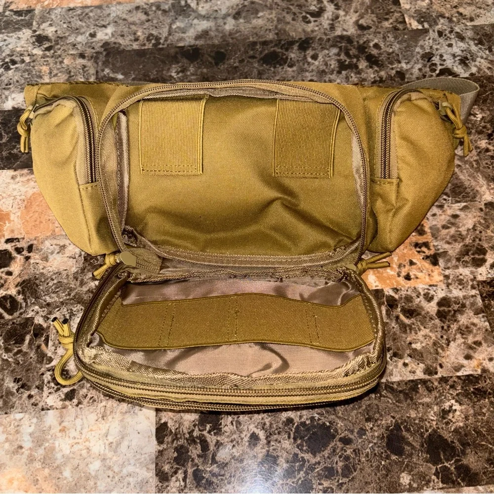 Tactical Fanny Pack with Concealed Carry Compartment 🔥✅✅✅‼️